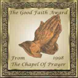 Chapel Of Prayer Award